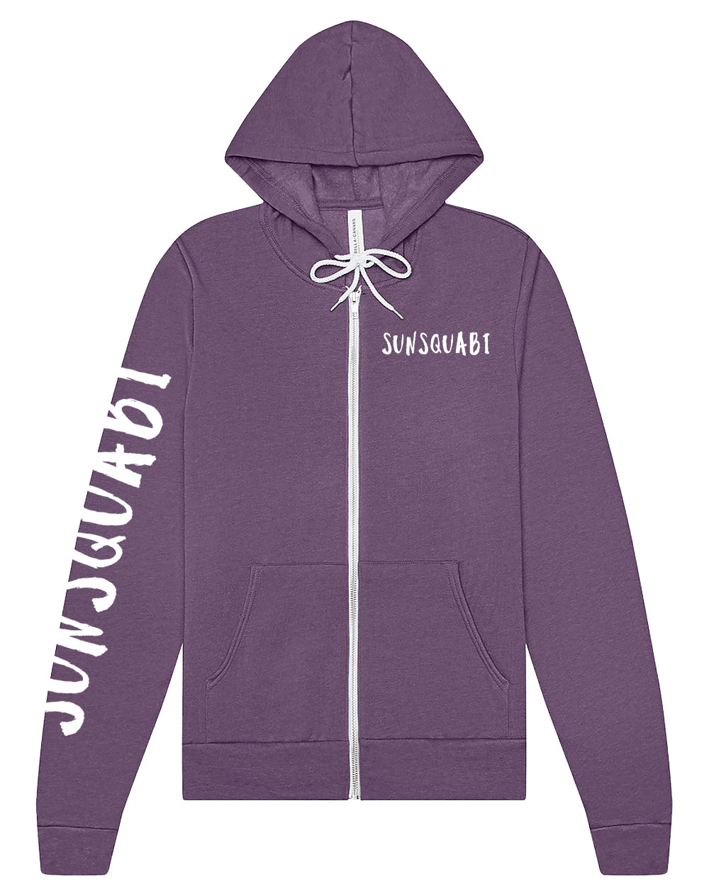 Zip Up Logo Hoodie