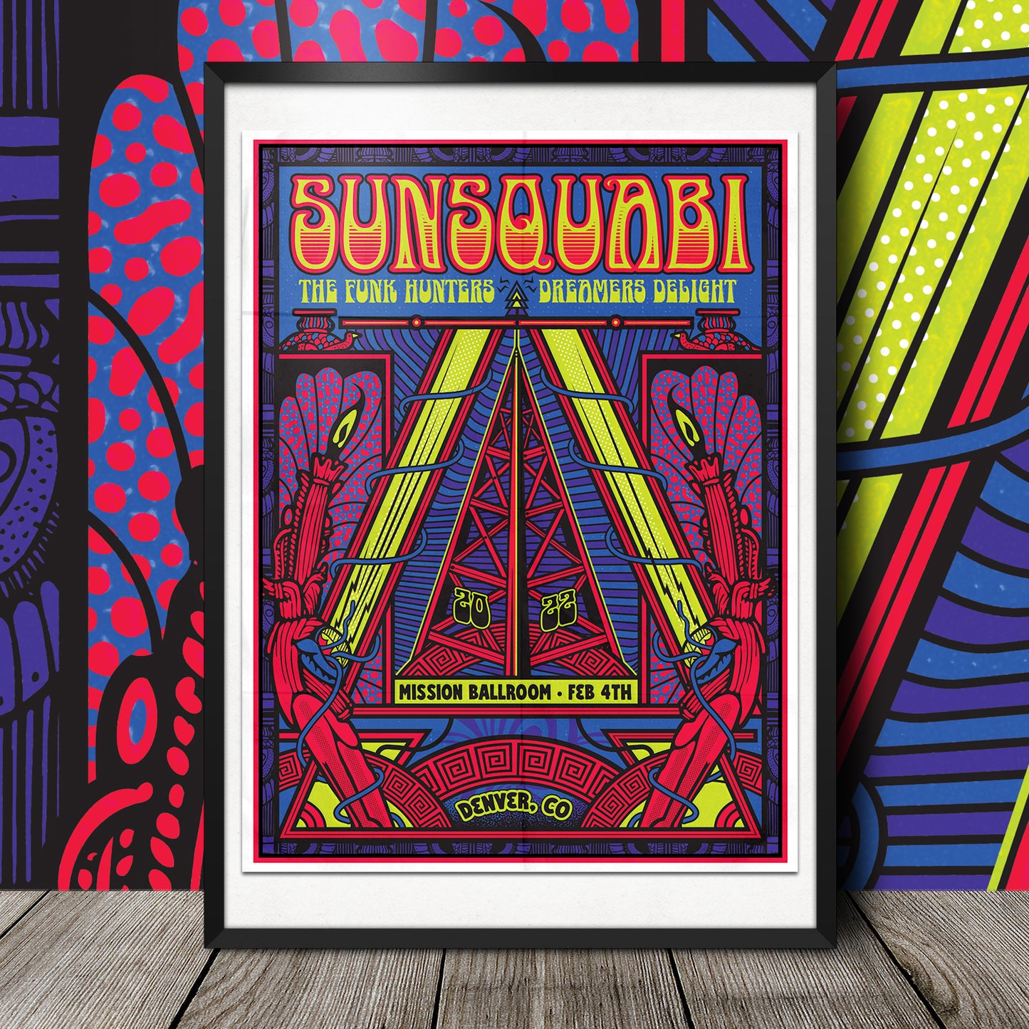 Mission Ballroom - Denver, CO Paper Poster