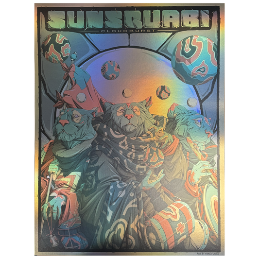 Cloudburst EP Foil Poster