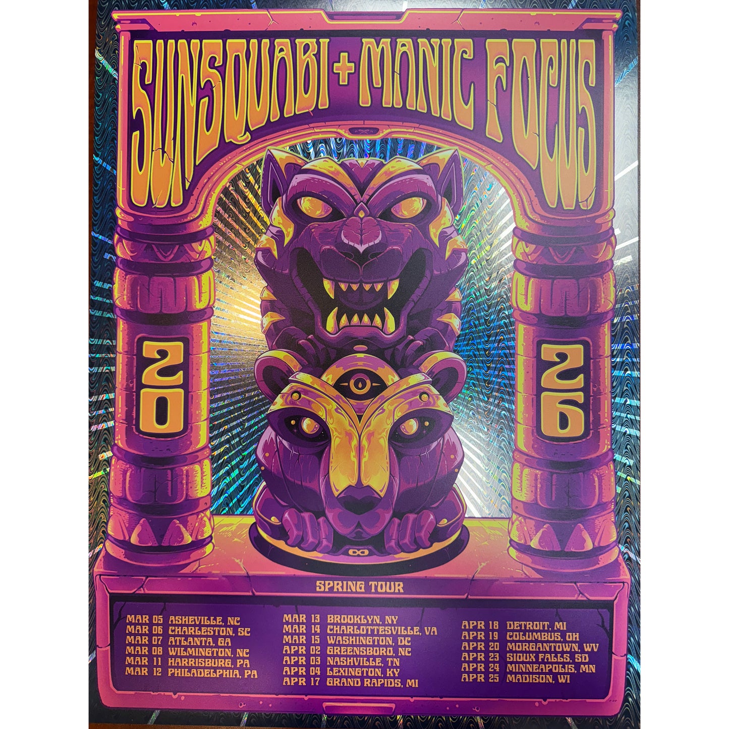Spring '26 Tour Poster - Foil